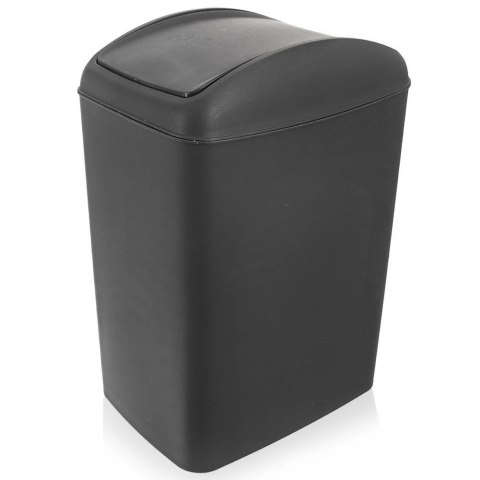 Kosz na śmieci plastikowy szary 40 l Kosz na śmieci plastikowy szary 40 l