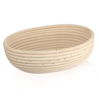 Koszyk rattanowy do wyrastania garowania chleba ciasta na chleb 1,5kg 28x22x9 cm