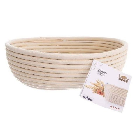 Koszyk rattanowy do wyrastania garowania chleba ciasta na chleb 1,5kg 28x22x9 cm Koszyk rattanowy do wyrastania garowania chleba ciasta na chleb 1,5kg 28x22x9 cm