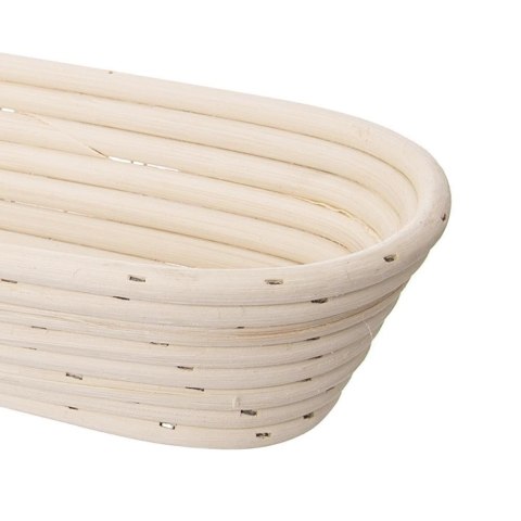 Koszyk rattanowy do wyrastania garowania chleba ciasta na chleb 1,5kg 43x16x7 cm Koszyk rattanowy do wyrastania garowania chleba ciasta na chleb 1,5kg 43x16x7 cm