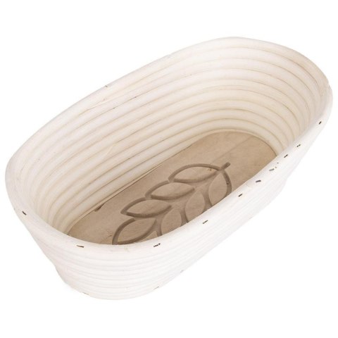 Koszyk rattanowy do wyrastania garowania chleba ciasta na chleb 1kg 26x13x9 cm kłos Koszyk rattanowy do wyrastania garowania chleba ciasta na chleb 1kg 26x13x9 cm kłos