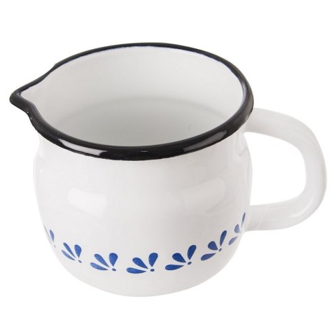 Kubek garnek emaliowany retro 10 cm 0,8 l Kubek garnek emaliowany retro 10 cm 0,8 l