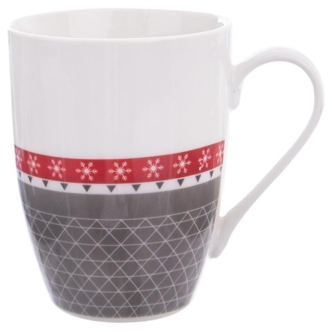 Kubek porcelanowy w serca zestaw komplet kubków do kawy herbaty 340 ml 2 sztuki Kubek porcelanowy w serca zestaw komplet kubków do kawy herbaty 340 ml 2 sztuki