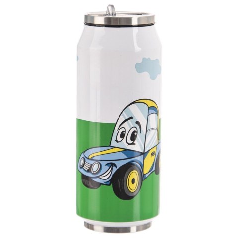 Kubek termiczny termos bidon autka retro PUSZKA 400 ml Kubek termiczny termos bidon autka retro PUSZKA 400 ml