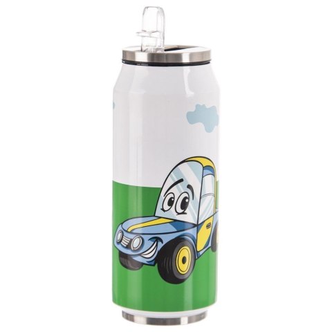 Kubek termiczny termos bidon autka retro PUSZKA 400 ml Kubek termiczny termos bidon autka retro PUSZKA 400 ml