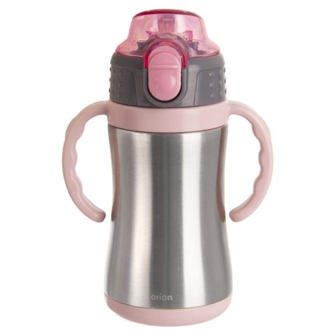 Kubek termiczny / termos bidon stalowy różowy 300 ml Kubek termiczny / termos bidon stalowy różowy 300 ml
