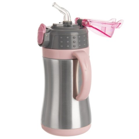 Kubek termiczny / termos bidon stalowy różowy 300 ml Kubek termiczny / termos bidon stalowy różowy 300 ml