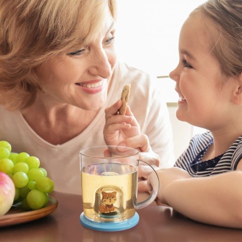 Kubek z figurką dla dziecka pies 240 ml Kubek z figurką dla dziecka pies 240 ml