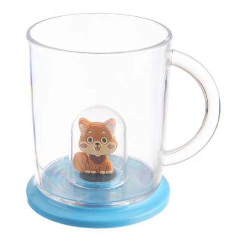 Kubek z figurką dla dziecka pies 240 ml Kubek z figurką dla dziecka pies 240 ml