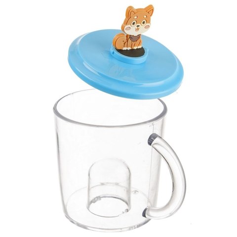 Kubek z figurką dla dziecka pies 240 ml Kubek z figurką dla dziecka pies 240 ml