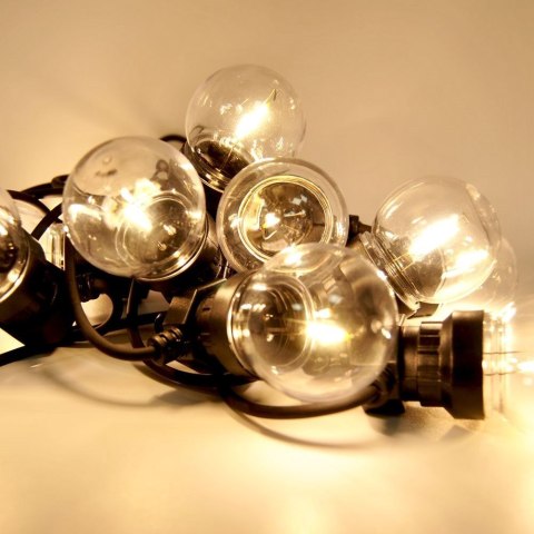 Lampki ogrodowe girlanda do pomieszczeń led 10 żarówek 7,5 m Lampki ogrodowe girlanda do pomieszczeń led 10 żarówek 7,5 m
