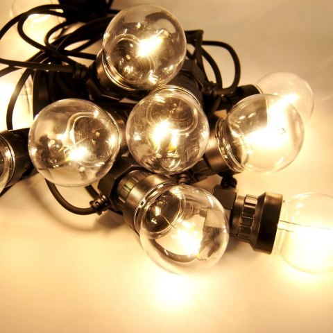 Lampki ogrodowe girlanda do pomieszczeń led 10 żarówek 7,5 m Lampki ogrodowe girlanda do pomieszczeń led 10 żarówek 7,5 m