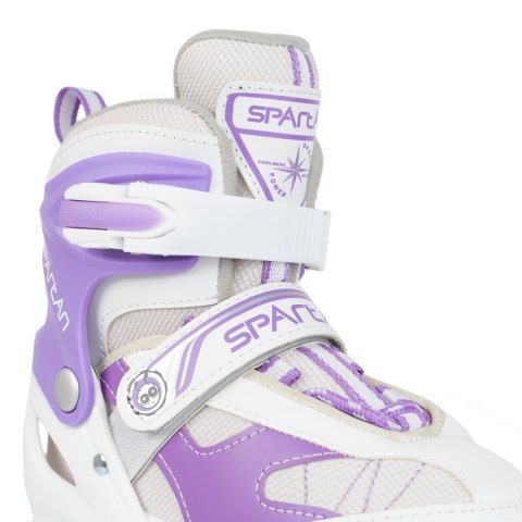 Łyżworolki 2w1 SPARTAN Purple-White Inliner (38-41) Łyżworolki 2w1 SPARTAN Purple-White Inliner (38-41)