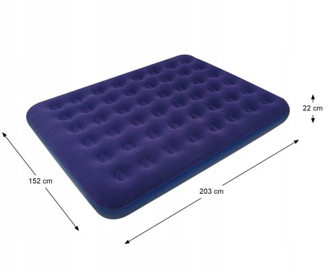 Materac Dmuchany Dwuosobowy AVENLI Queen 203 x 152 x 22 cm Materac Dmuchany Dwuosobowy AVENLI Queen 203 x 152 x 22 cm