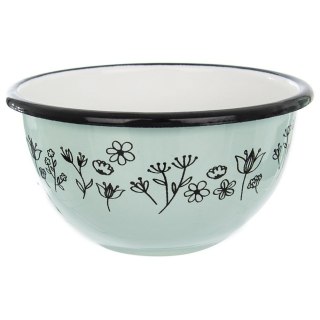 Miska miseczka emaliowana zielona LOUKA 12 cm 0,5 l
