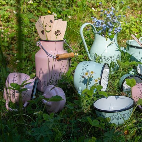 Miska miseczka emaliowana zielona LOUKA 12 cm 0,5 l Miska miseczka emaliowana zielona LOUKA 12 cm 0,5 l