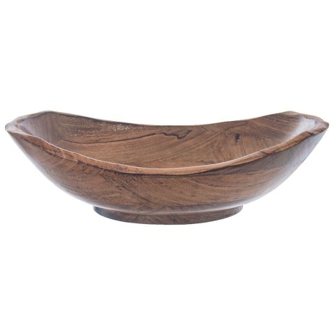 Miska na owoce i warzywa do serwowania dań sałatek drewniana 30x27,5 cm 3 l Miska na owoce i warzywa do serwowania dań sałatek drewniana 30x27,5 cm 3 l