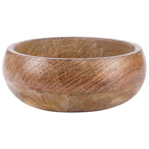 Miska na suszone owoce do serwowania przekąsek sałatek drewniana 18,5 cm 900 ml Miska na suszone owoce do serwowania przekąsek sałatek drewniana 18,5 cm 900 ml