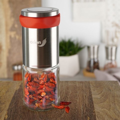 Młynek ręczny do mielenia chilli przypraw stalowy 14 cm Młynek ręczny do mielenia chilli przypraw stalowy 14 cm