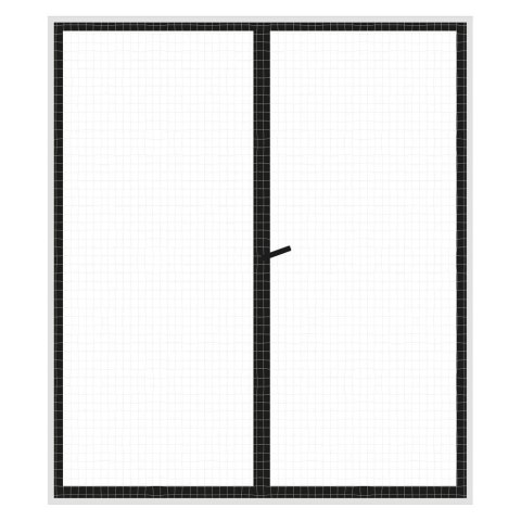 Moskitiera siatka na okno okienna owady komary biała 2 sztuki 150x130 cm Moskitiera siatka na okno okienna owady komary biała 2 sztuki 150x130 cm
