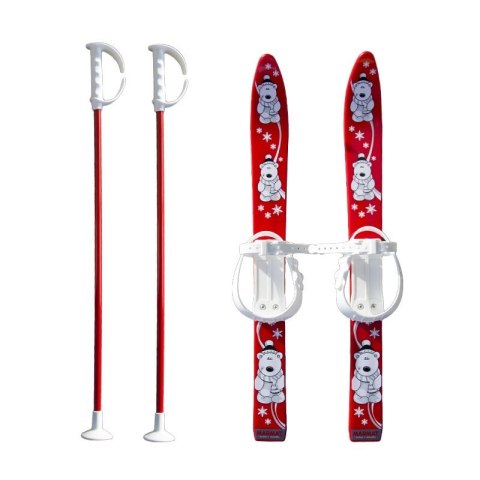 Narty z Kijkami dla Dziecka 70 cm MARMAT Red Narty z Kijkami dla Dziecka 70 cm MARMAT Red