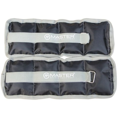 Obciążniki na Ręce i Nogi MASTER 1 kg x2 Obciążniki na Ręce i Nogi MASTER 1 kg x2