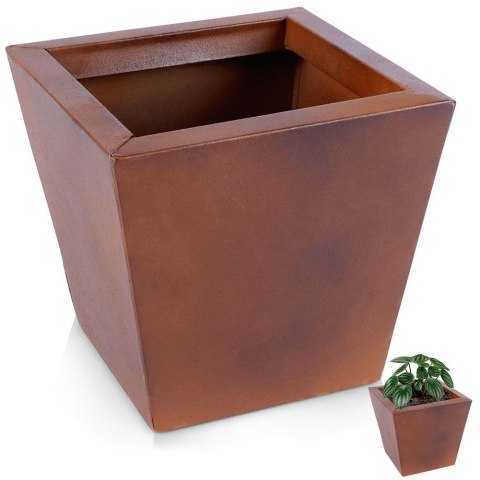 Osłonka na doniczkę metalowa 15 cm Osłonka na doniczkę metalowa 15 cm