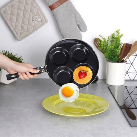 PATELNIA DO SMAŻENIA PANCAKES JAJEK 25CM OTWÓR 8CM PATELNIA DO SMAŻENIA PANCAKES JAJEK 25CM OTWÓR 8CM