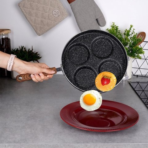 PATELNIA GRANITOWA DO JAJEK NALEŚNIKÓW PANCAKES PATELNIA GRANITOWA DO JAJEK NALEŚNIKÓW PANCAKES