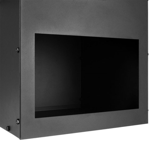 Palenisko ogrodowe metalowe czarne 56x41 cm Palenisko ogrodowe metalowe czarne 56x41 cm