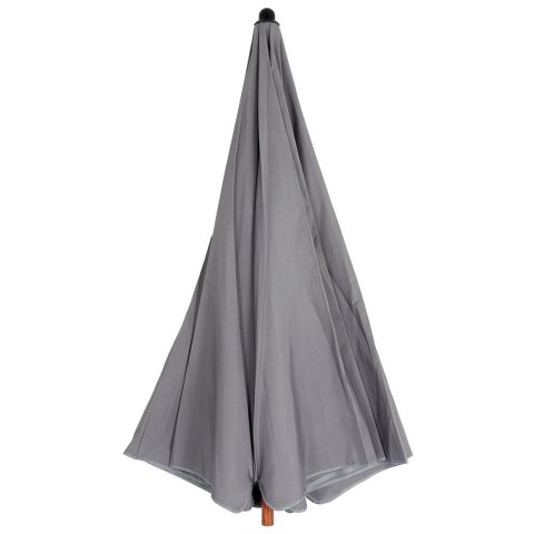 Parasol plażowy ogrodowy regulowany szary 200 cm Parasol plażowy ogrodowy regulowany szary 200 cm