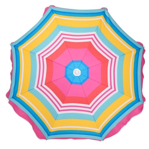 Parasol plażowy z regulowaną wysokością 144 cm Parasol plażowy z regulowaną wysokością 144 cm