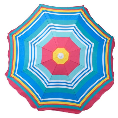 Parasol plażowy z regulowaną wysokością 144 cm Parasol plażowy z regulowaną wysokością 144 cm