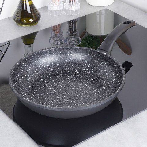 Patelnia granitowa 28 cm GRANDE gaz indukcja Patelnia granitowa 28 cm GRANDE gaz indukcja