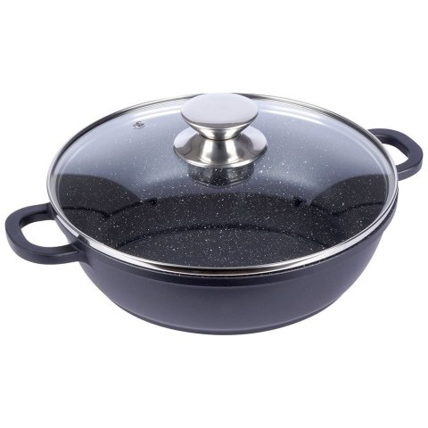 Patelnia granitowa rondel 24 cm GRANDE gaz indukcja Patelnia granitowa rondel 24 cm GRANDE gaz indukcja