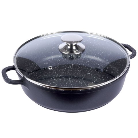 Patelnia granitowa rondel 28 cm GRANDE gaz indukcja Patelnia granitowa rondel 28 cm GRANDE gaz indukcja