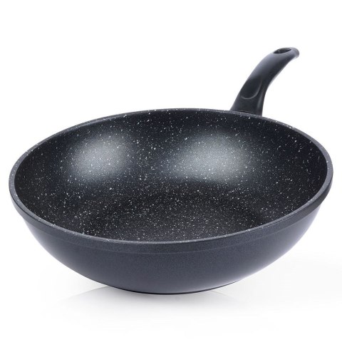 Patelnia granitowa wok do smażenia duszenia GRANDE 30 cm Patelnia granitowa wok do smażenia duszenia GRANDE 30 cm