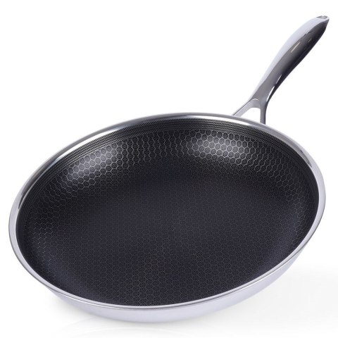 Patelnia stalowa nieprzywierająca premium COOKCELL HYBRYD 28 cm Patelnia stalowa nieprzywierająca premium COOKCELL HYBRYD 28 cm