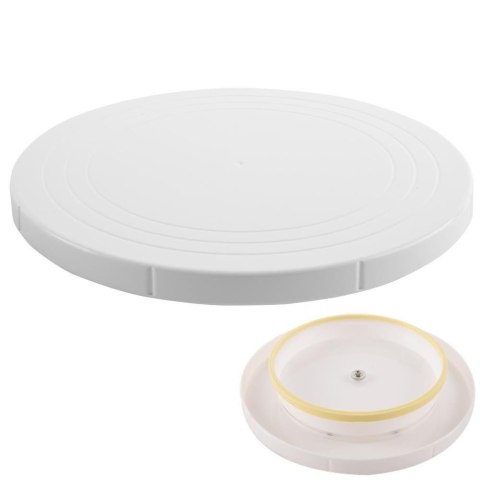 Patera obrotowa do dekoracji ciast tortów 27 cm Patera obrotowa do dekoracji ciast tortów 27 cm