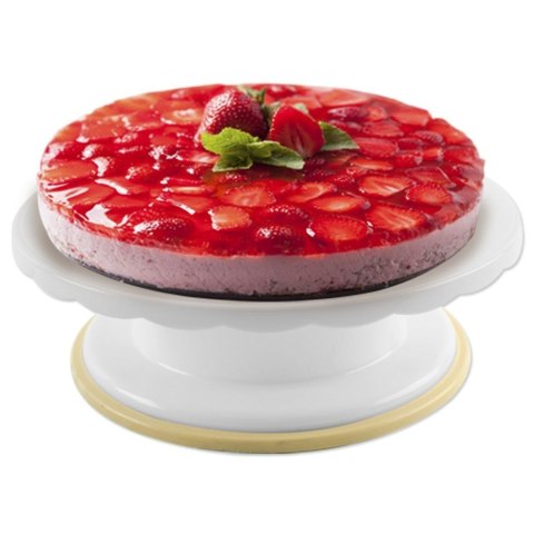 Patera obrotowa do dekoracji ciast tortów 28 cm Patera obrotowa do dekoracji ciast tortów 28 cm