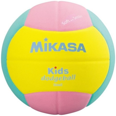 Piłka Dodgeball do Gry w Zbijaka Dwa Ognie MIKASA SD20 Różowa Piłka Dodgeball do Gry w Zbijaka Dwa Ognie MIKASA SD20 Różowa