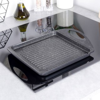 Płyta grillowa granitowa patelnia do grillowania smażenia prostokątna GRANDE 34x26,5 cm