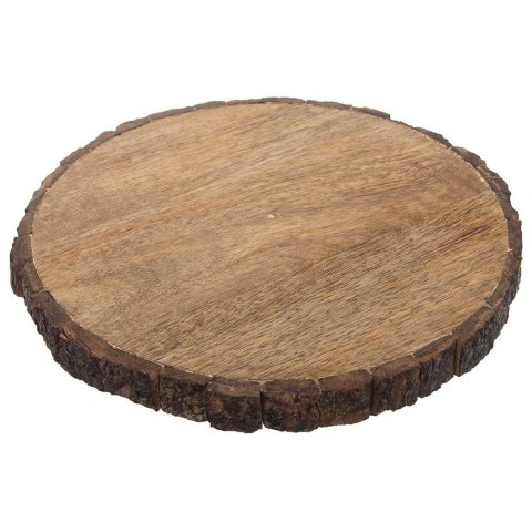 Podkładka drewniana podstawka krążek drewniany deska do serwowania plaster drewna 30 cm Podkładka drewniana podstawka krążek drewniany deska do serwowania plaster drewna 30 cm