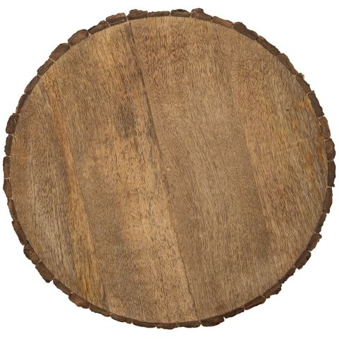 Podkładka drewniana podstawka krążek drewniany deska do serwowania plaster drewna 39 cm Podkładka drewniana podstawka krążek drewniany deska do serwowania plaster drewna 39 cm