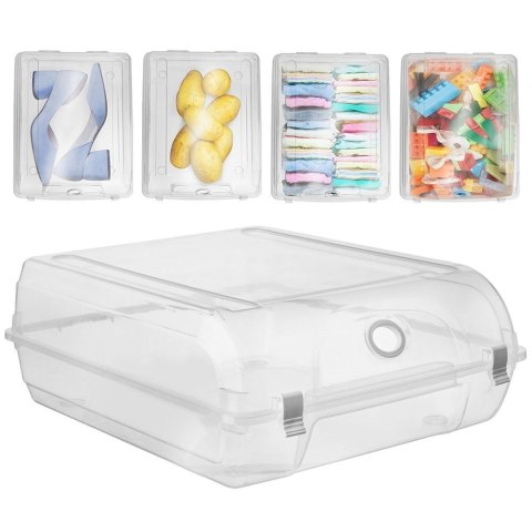 Pojemnik organizer pudełko zamykane na buty obuwie do przechowywania butów 37x29 cm Pojemnik organizer pudełko zamykane na buty obuwie do przechowywania butów 37x29 cm