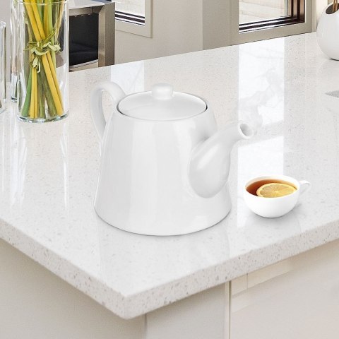 PORCELANOWY DZBANEK Z UCHWYTEM I POKRYWKĄ ORION PORCELANOWY DZBANEK Z UCHWYTEM I POKRYWKĄ ORION