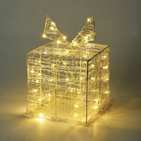 Prezent świecący ozdoba świąteczna dekoracja oświetlenie święta 40 LED 19 cm Prezent świecący ozdoba świąteczna dekoracja oświetlenie święta 40 LED 19 cm