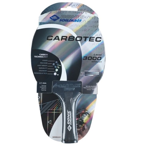 Rakietka do Tenisa Stołowego DONIC CarboTec 3000 Rakietka do Tenisa Stołowego DONIC CarboTec 3000