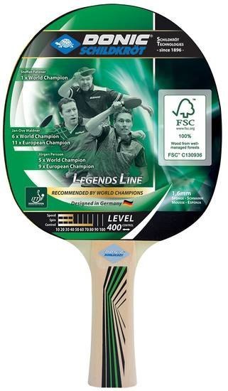 Rakietka do Tenisa Stołowego DONIC Legends 400 Rakietka do Tenisa Stołowego DONIC Legends 400