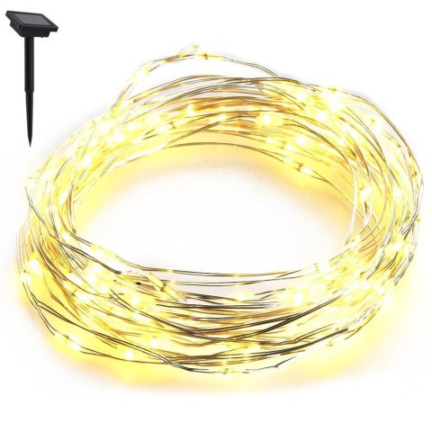 SOLARNE LAMPY LED 200X 12M DEKORACYJNE PROGARDEN SOLARNE LAMPY LED 200X 12M DEKORACYJNE PROGARDEN